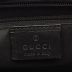 Gucci Tote Jackie 002 Black Canvas Leather — view 4