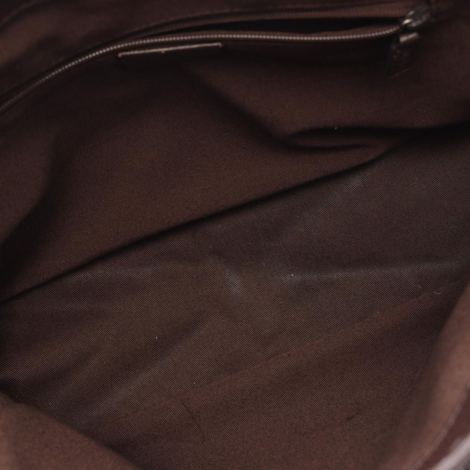 Gucci Tote GG Canvas Beige Dark Brown Handbag — view 5