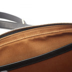 Celine Shoulder Bag Triomphe Messenger Dark Brown Canvas Leather — view 9