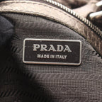 Prada Tote Vitello Daino Metallic Gold Leather Shoulder — view 4