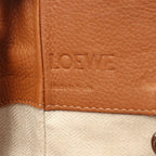 Loewe Handbag Hammock Medium 2-Way Brown Drawstring Shoulder — view 4
