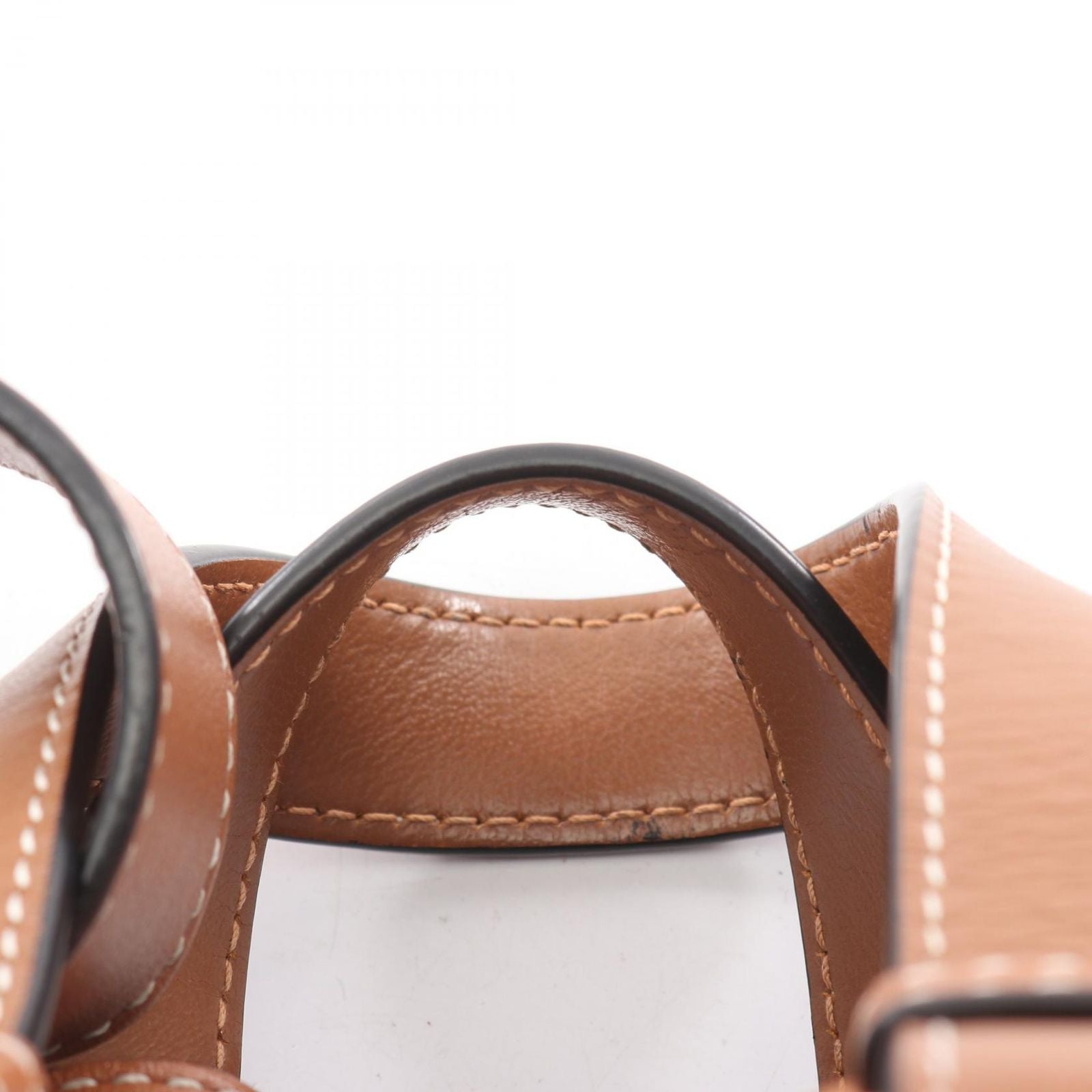 Loewe Handbag Hammock Medium 2-Way Brown Drawstring Shoulder — view 6