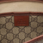 Gucci Shoulder Bag GG Supreme Sherry Line Beige Canvas Leather — view 4