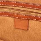 Celine Tote Macadam Dark Brown Canvas Leather — view 4