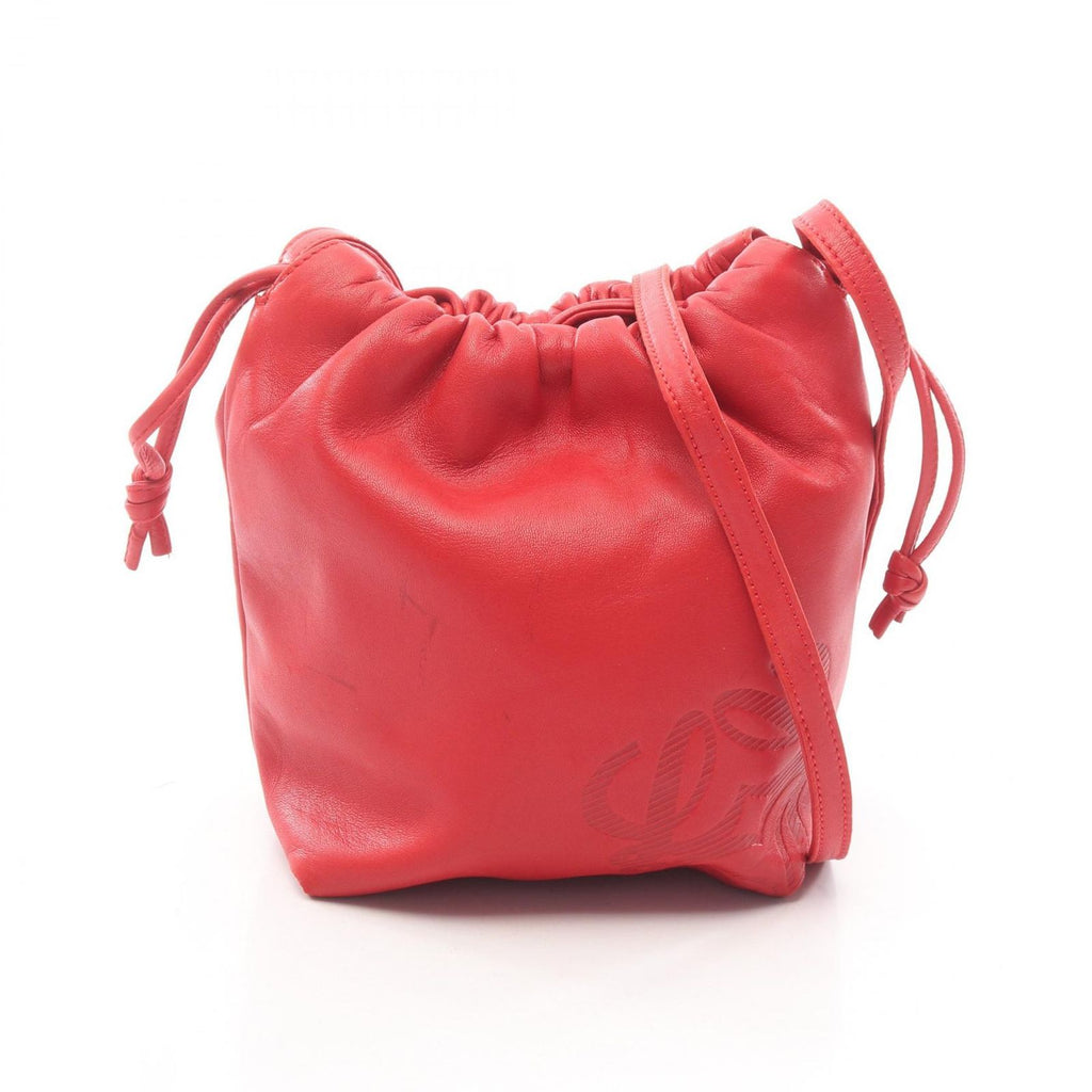 Loewe Shoulder Bag Anagram Drawstring Back
