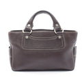 Celine Handbag Boogie Bag Brown Leather