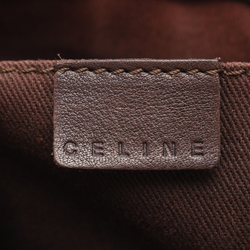 Celine Handbag Boogie Bag Brown Leather — view 4