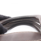 Celine Handbag Boogie Bag Brown Leather — view 8