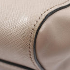 Prada Handbag 2-Way Gray Saffiano Leather Shoulder — view 5