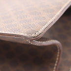 Celine Handbag Macadam Dark Brown Canvas — view 9