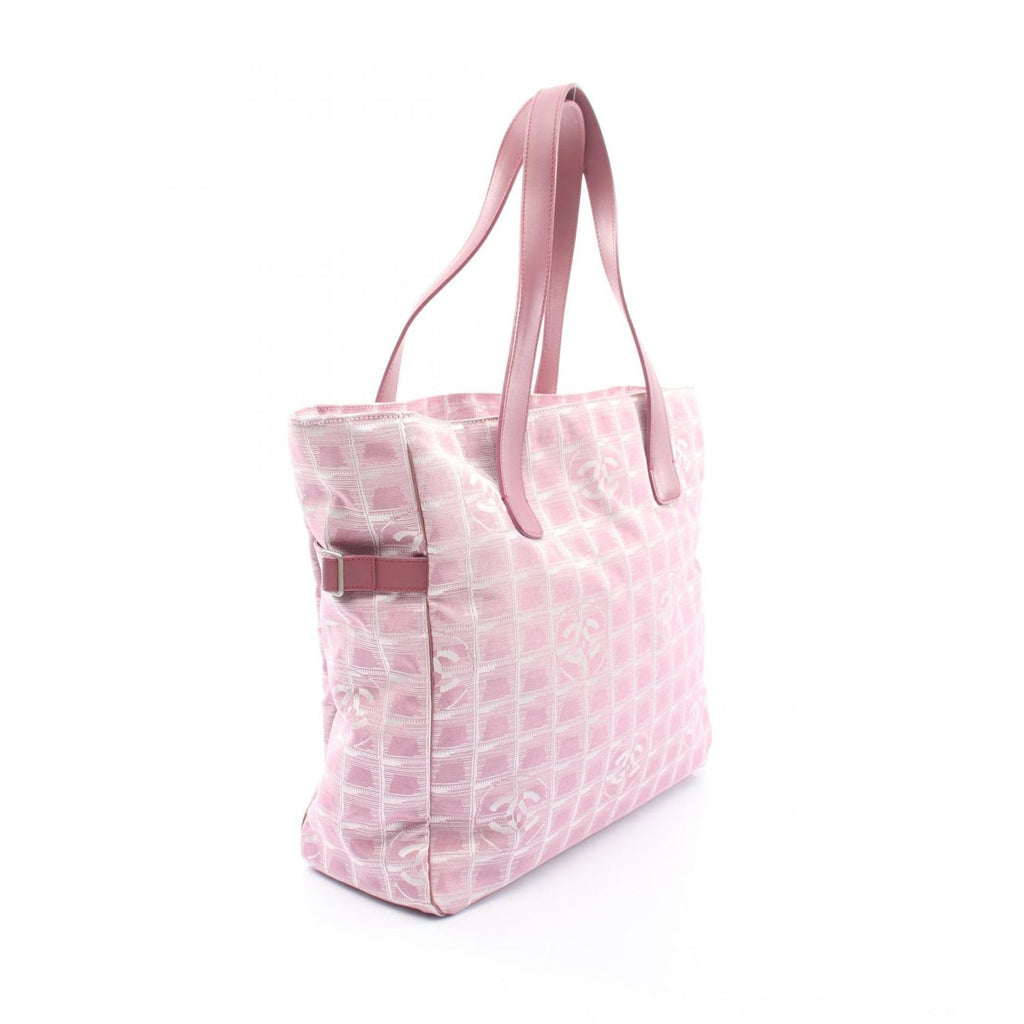 Chanel Tote New Travel Line GM Pink Leather New GM — view 2