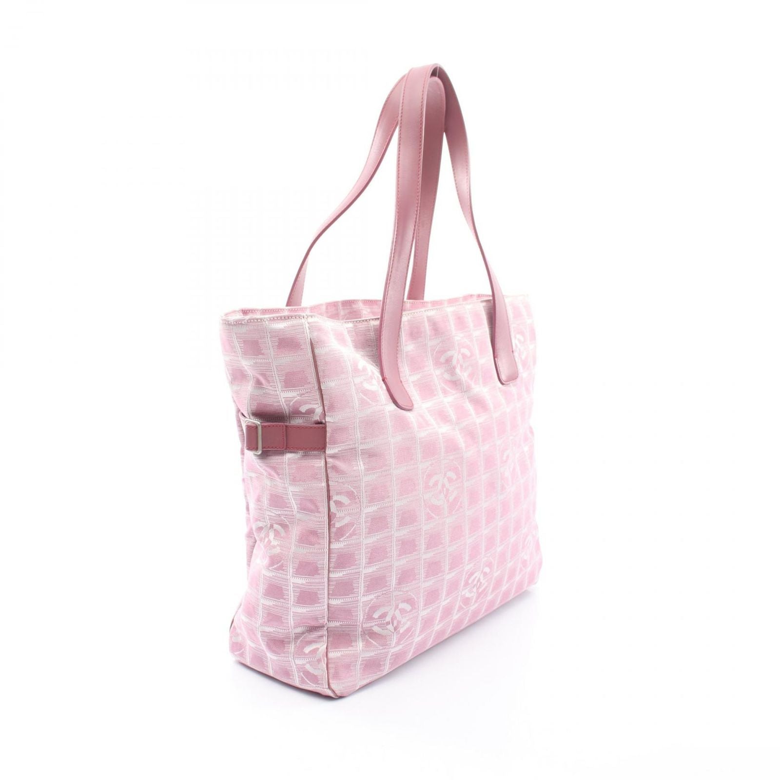 Chanel Tote New Travel Line GM Pink Leather New GM — view 2