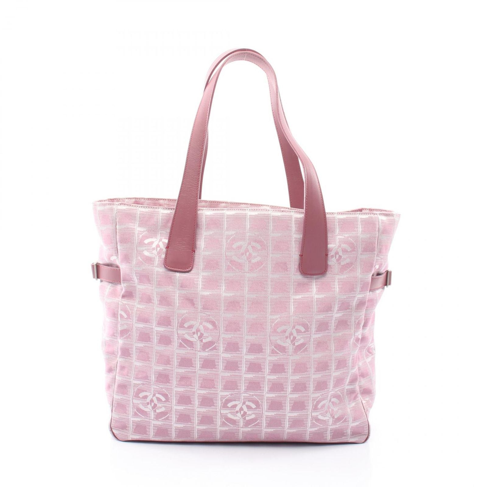 Chanel Tote New Travel Line GM Pink Leather New GM