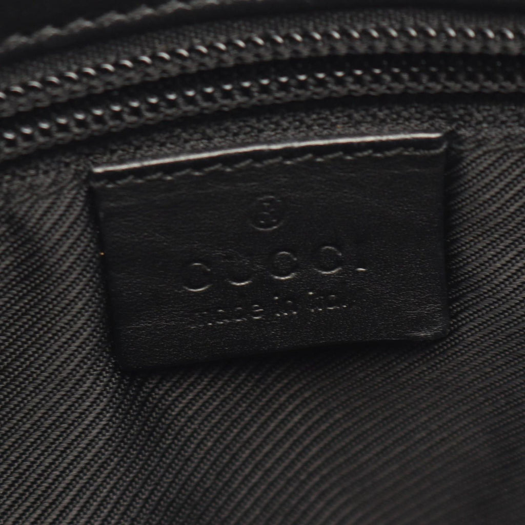 Gucci Shoulder Bag GG Canvas Black — view 4