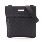 Gucci Shoulder Bag GG Canvas Black
