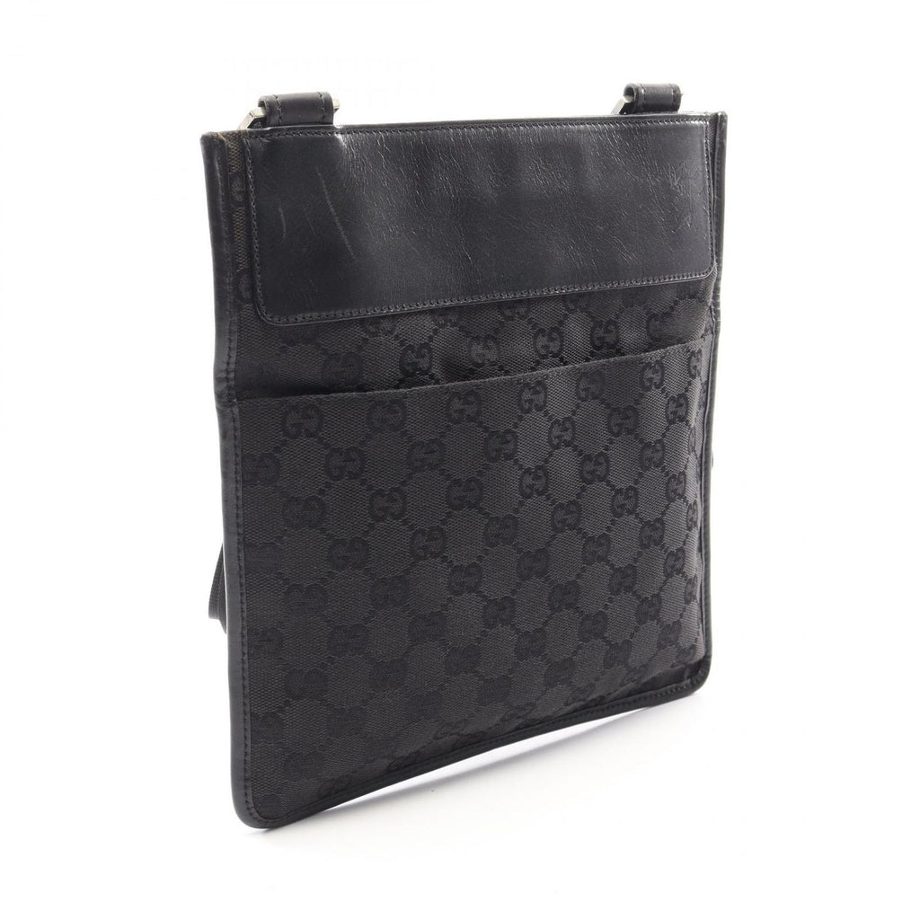 Gucci Shoulder Bag GG Canvas Black — view 2