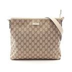 Gucci Shoulder Bag GG Canvas Beige Ivory