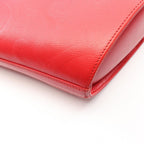 Saint Laurent Shoulder Bag Arabesque Red Leather — view 5