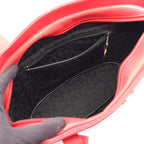Saint Laurent Shoulder Bag Arabesque Red Leather — view 3