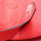 Saint Laurent Shoulder Bag Arabesque Red Leather — view 7