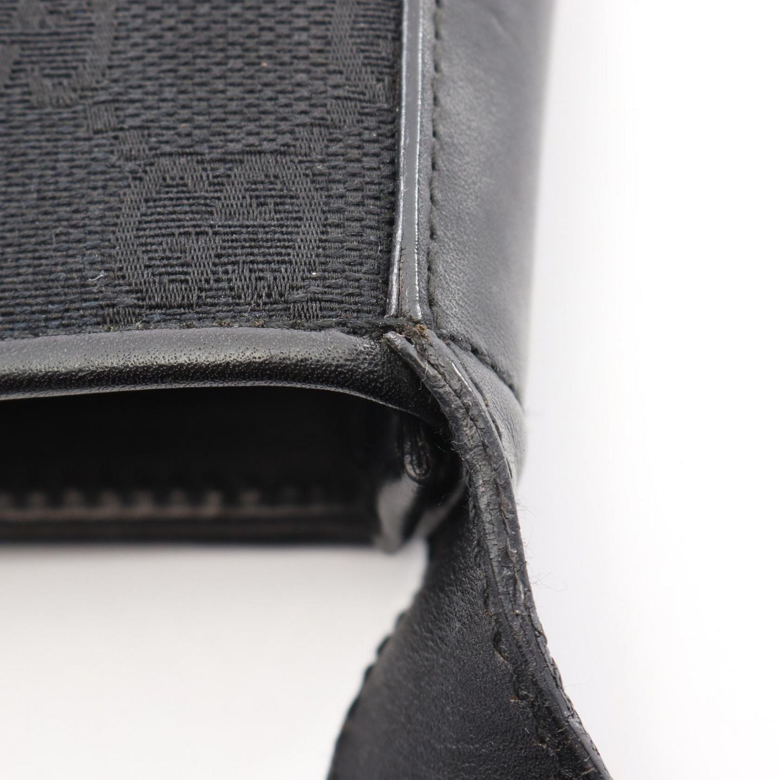 Gucci Shoulder Bag GG Canvas 019 Black — view 9