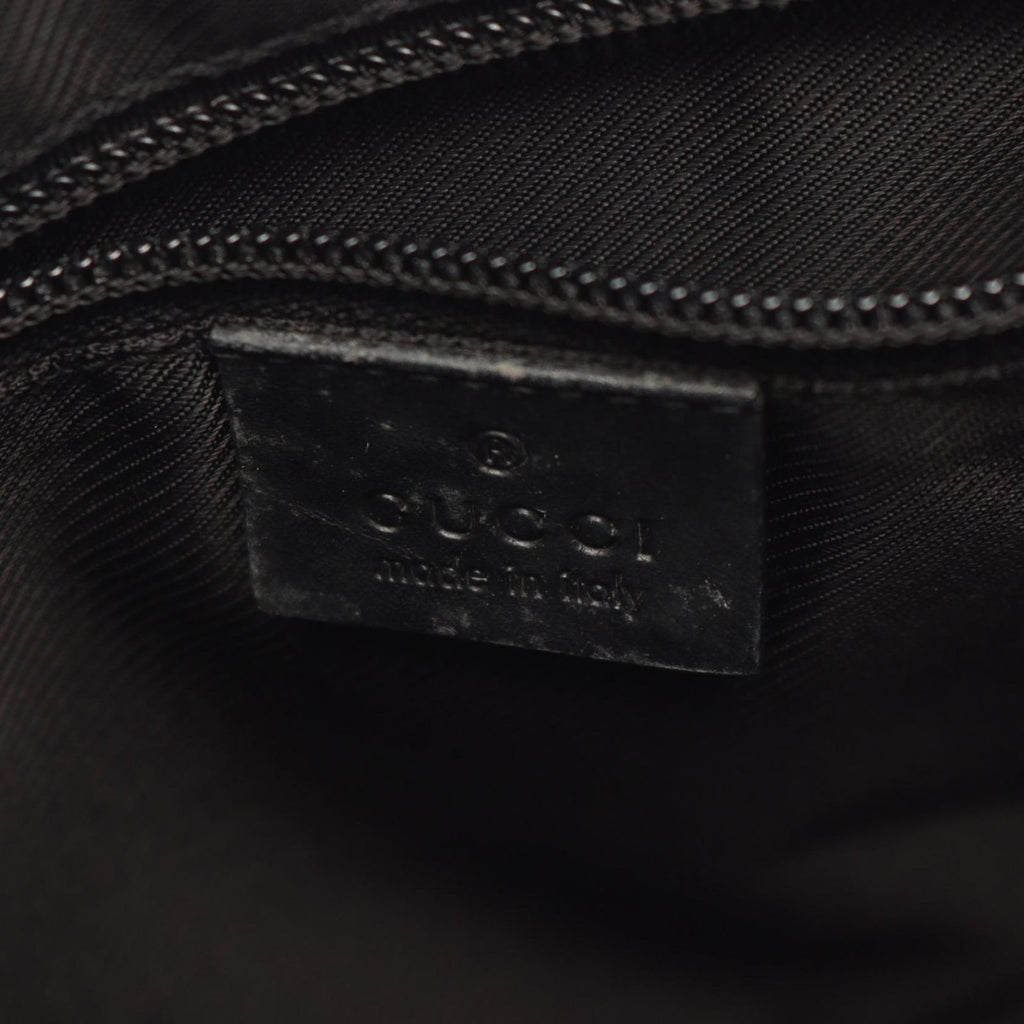 Gucci Shoulder Bag GG Canvas 019 Black — view 4