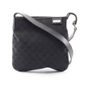 Gucci Shoulder Bag GG Canvas 019 Black