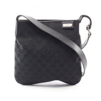 Gucci Shoulder Bag GG Canvas 019 Black