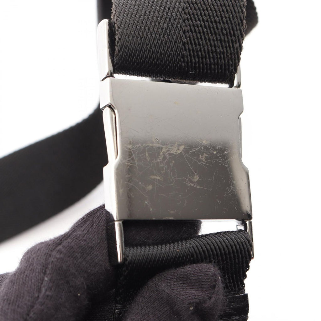 Gucci Waist Bag GG Canvas Black — view 8