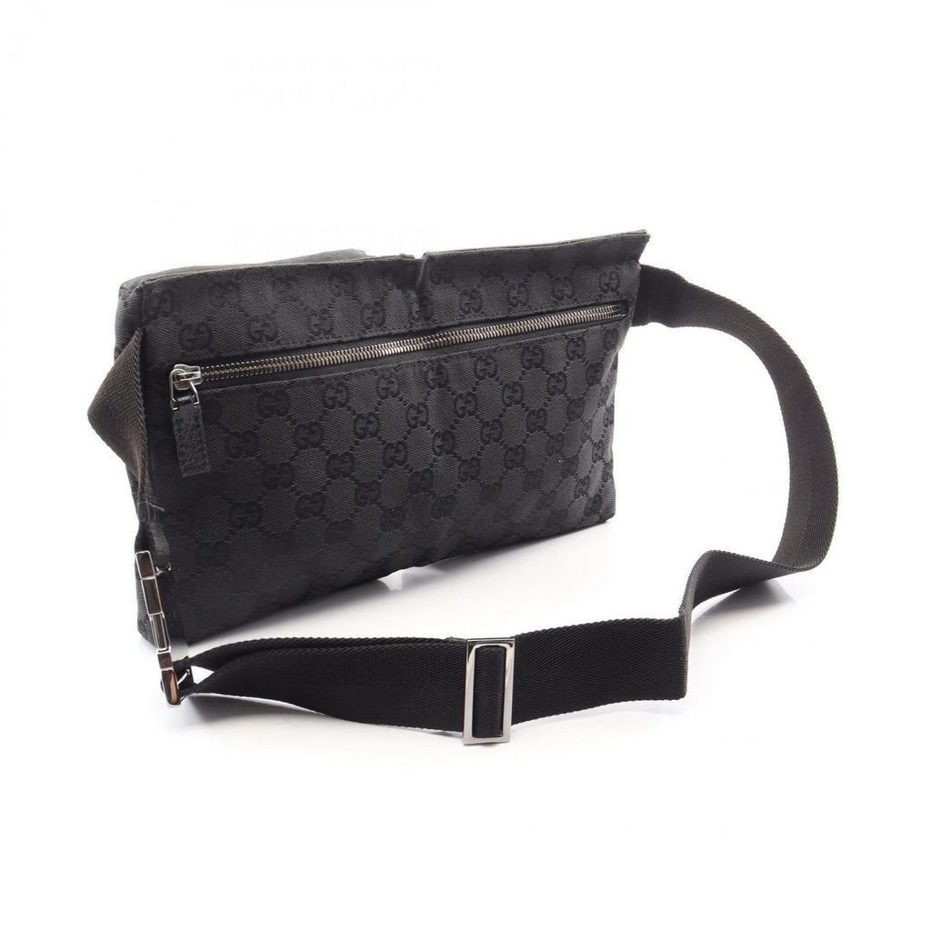 Gucci Waist Bag GG Canvas Black — view 2