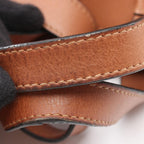 Loewe Handbag Hammock Small 2-Way Brown Leather Shoulder — view 8