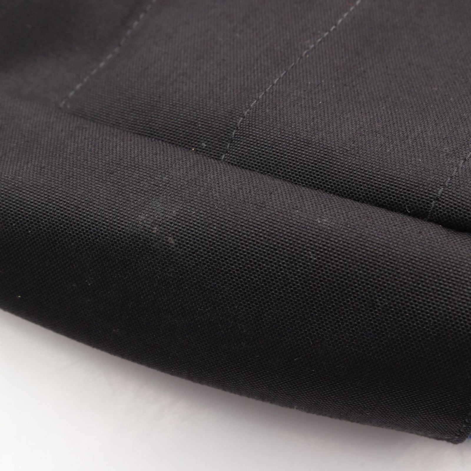 Saint Laurent Paris Backpack Logo Embroidery Navy — view 9