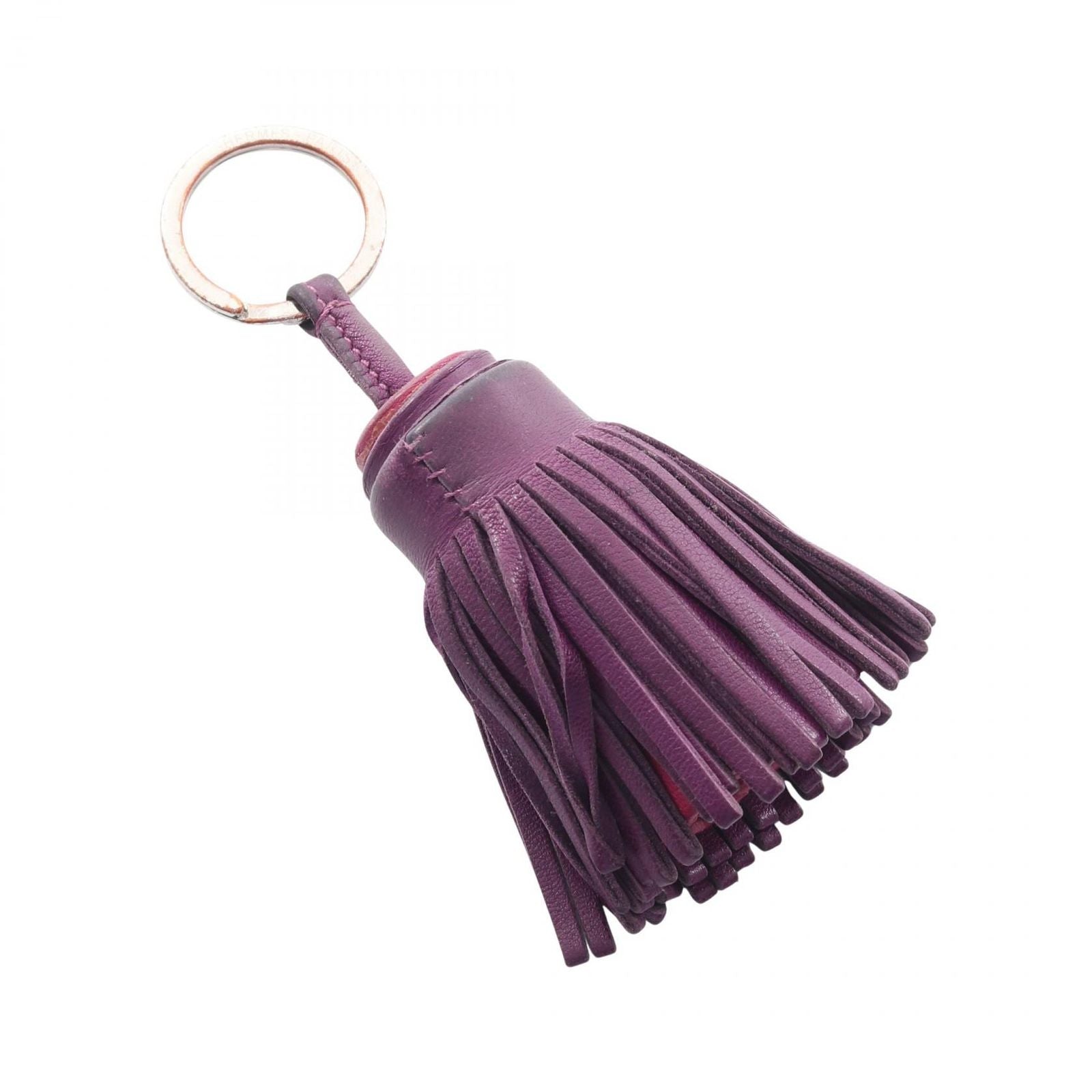 Hermes Charm Carmen Ultra Violet Tosca Keychain — view 2