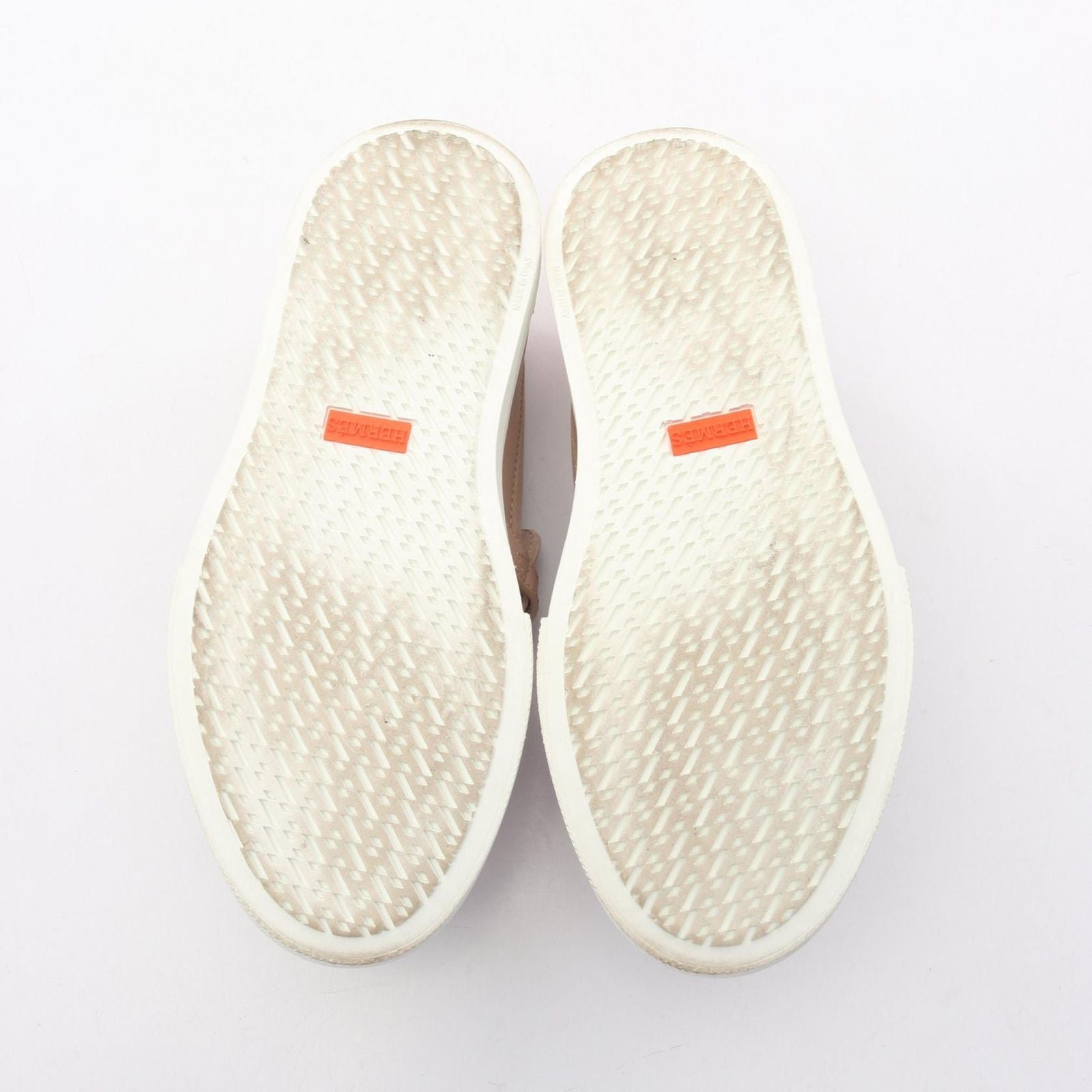 Hermes Slip on Game Kelly Buckle Leather Sneakers — view 4
