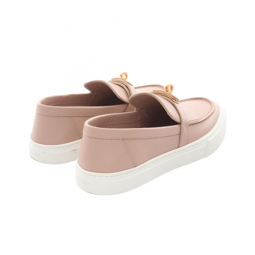 Hermes Slip on Game Kelly Buckle Leather Sneakers — view 2