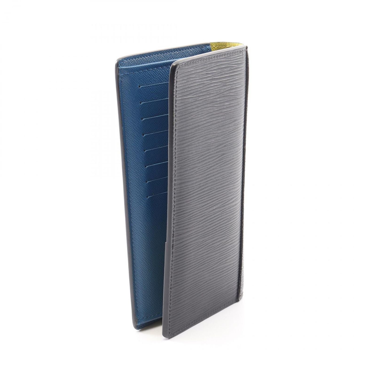 Louis Vuitton Bifold Wallet Portefeuille Brazza Epi Damier Graphite Leather — view 2