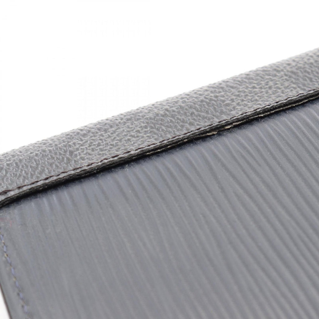 Louis Vuitton Bifold Wallet Portefeuille Brazza Epi Damier Graphite Leather — view 9