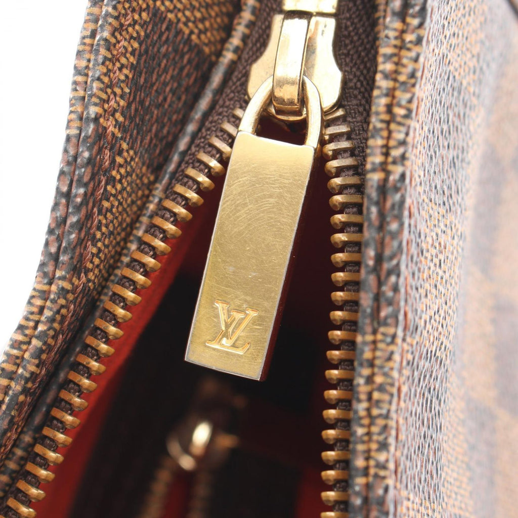 Louis Vuitton Shoulder Bag Looping GM Damier Ebene Canvas Leather — view 9