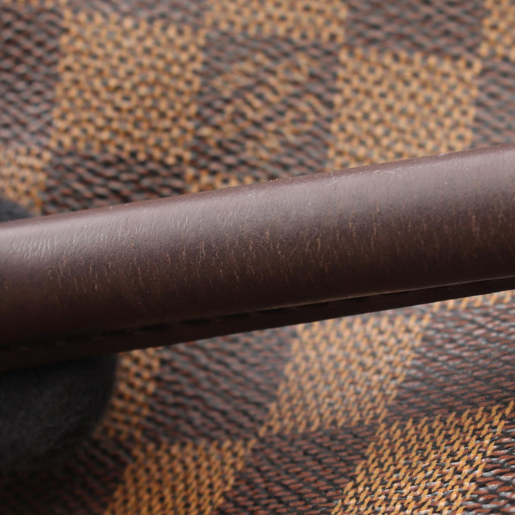 Louis Vuitton Shoulder Bag Looping GM Damier Ebene Canvas Leather — view 8