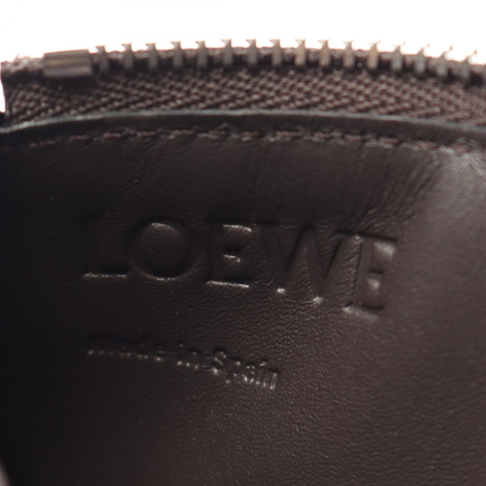 Loewe Card Case Futurist Cat Coin Holder Leather — view 4