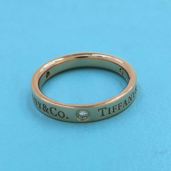 Tiffany & Co Flat Band Ring Diamond Vicinity — view 4