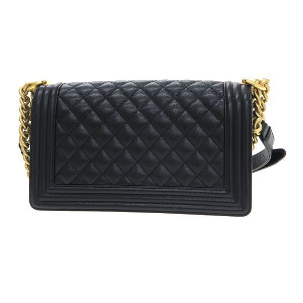 Chanel Boy Caviar Chain Messenger — view 3