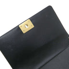 Chanel Boy Caviar Chain Messenger — view 8