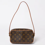 Louis Vuitton Pochette Cite Bag Monogram Canvas Leather Brown — view 2