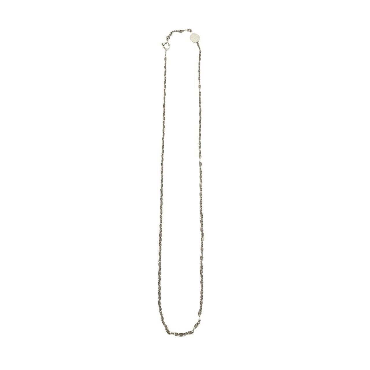 Hermes Chaine D'ancre Series Necklace 925 Sterling Silver Chain — view 5