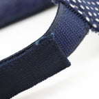 Chanel Sports Line CC Logo Nylon Navy Blue Sun Visor Shoulder — view 5