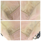 Prada Tessuto Bijou Pink Black Silver Nylon Handbag — view 3