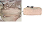 Prada Tessuto Bijou Pink Black Silver Nylon Handbag — view 9