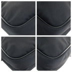 Gucci Sherry Line Logo Plate Black Nylon Clutch — view 3
