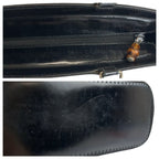 Gucci Bamboo Black Silver Nylon 000 Tote — view 5